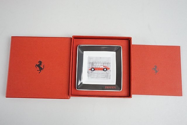 Ferrari フェラーリ USB / 250 GTO 小皿 / 手帳 手帳カバー レッド 3点セット_画像5