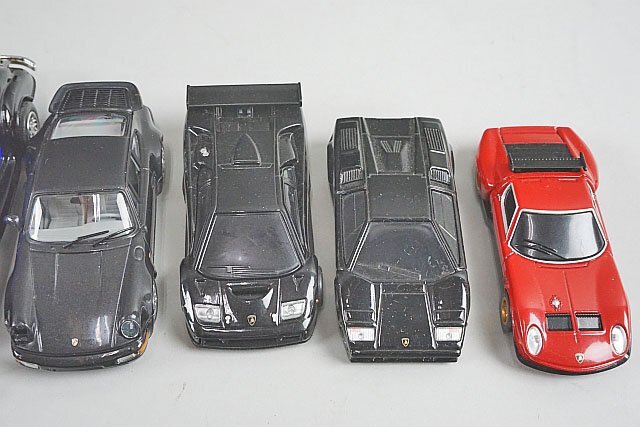 サニーサイド 1/24 1989 メルセデスベンツ 500SL / ミニチャンプス 1/43 ポルシェ 911 ターボ など色々セット ※ジャンク品/本体のみの画像8