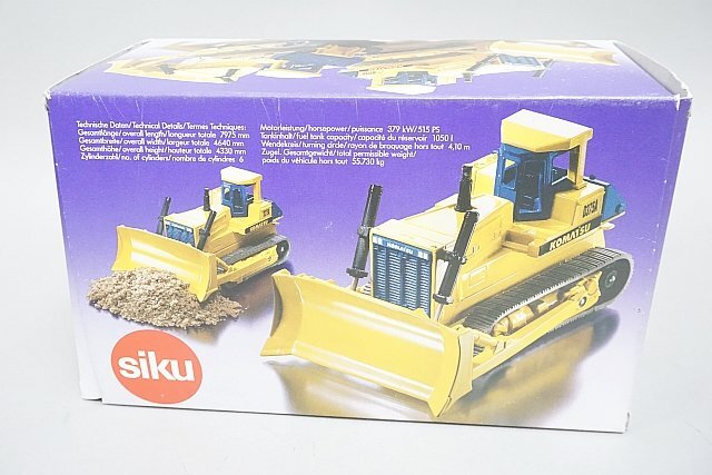 siku ジク 1/55 KOMATSU コマツ D375A ブルドーザー 建機 / 重機 3435_画像10