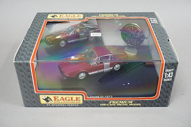 Eagle Collectibles イーグルコレクティブルズ / ユニバーサルホビー 1/43 SAAB サーブ Sonett ソネット Ⅲ 1973 ボルドー E3755の画像7