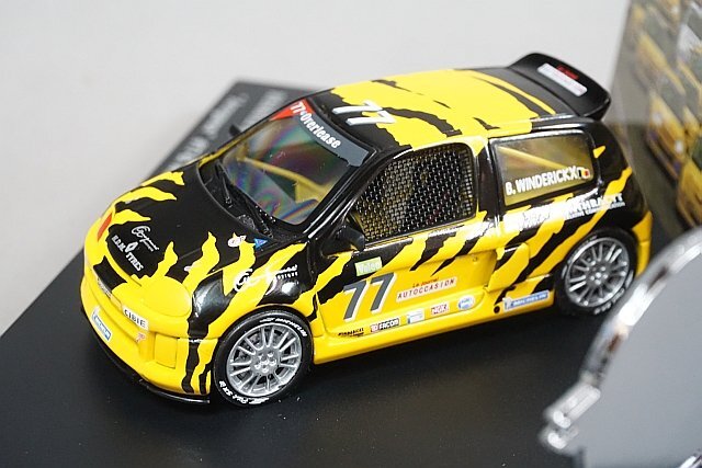 イーグルコレクティブルズ / ユニバーサルホビー 1/43 ルノー スポーツ Clio クリオ V6 24V Trophy Arrogance #77 E1806_画像1