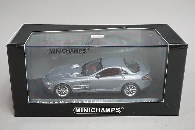 ミニチャンプス PMA 1/43 MERCEDES-BENZ メルセデスベンツ SLR McLAREN 2003 ダークシルバー 400033022_画像2