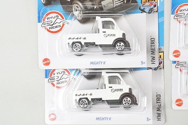 Hot Wheels ホットウィール MIGHTY K / DEORA III / TOTAL DISPOSAL / COCKNEY CAB II など7点セットの画像7