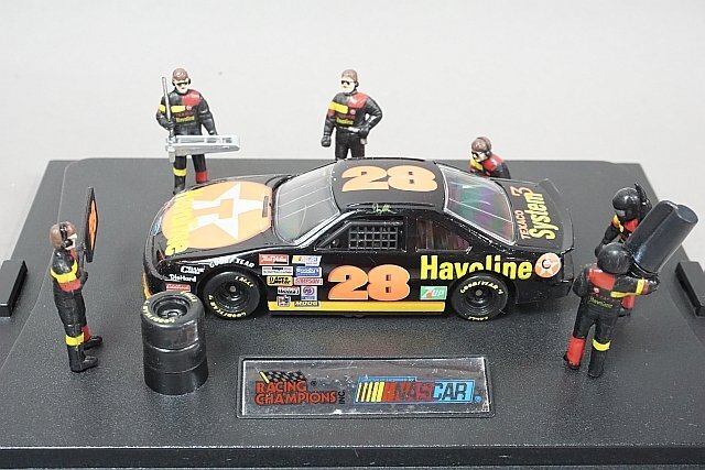 RACING CHAMPIONS レーシングチャンピオン 1/43 サンダーバード 1993 #28 Havaline ピットストップ Nascar ナスカー 07060_画像1