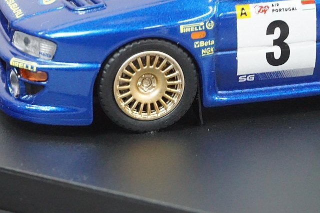 Trofeu トロフュー 1/43 Subaru スバル インプレッサ WRC ポルトガルラリー 優勝 1998 #3 1105_画像2