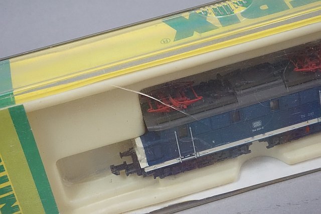 MINITRIX Mini Trick s N gauge BR144 type electric locomotive DB Germany railroad foreign vehicle 12858