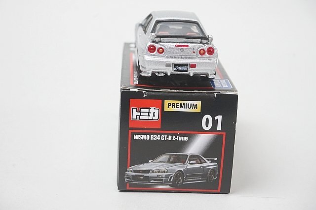 TOMICA トミカプレミアム 1/62 01 NISMO R34 GT-R Z-tune シルバー_画像4