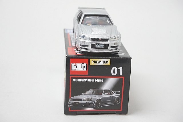 TOMICA トミカプレミアム 1/62 01 NISMO R34 GT-R Z-tune シルバー_画像3