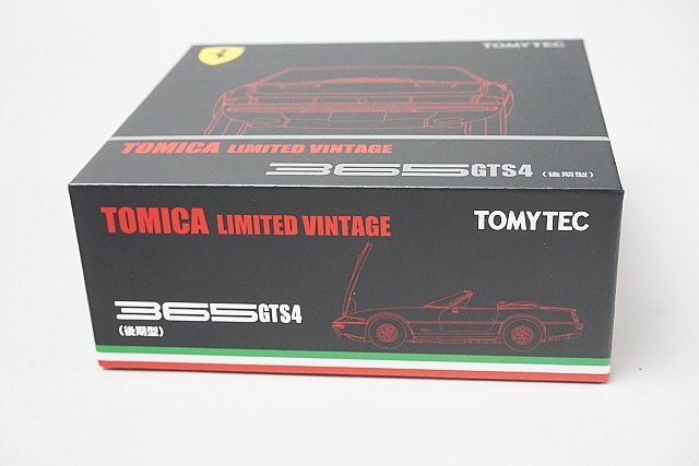 TOMICA トミカリミテッドヴィンテージ TLV 1/64 Ferrari フェラーリ 365 GTS4 後期型 赤 レッド_画像5
