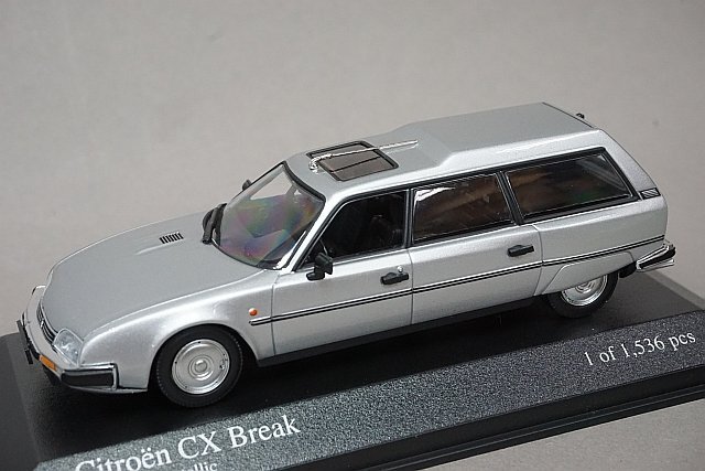 ミニチャンプス PMA 1/43 CITROEN シトロエン CX ブレーク 1980 シルバー 400111411_画像1