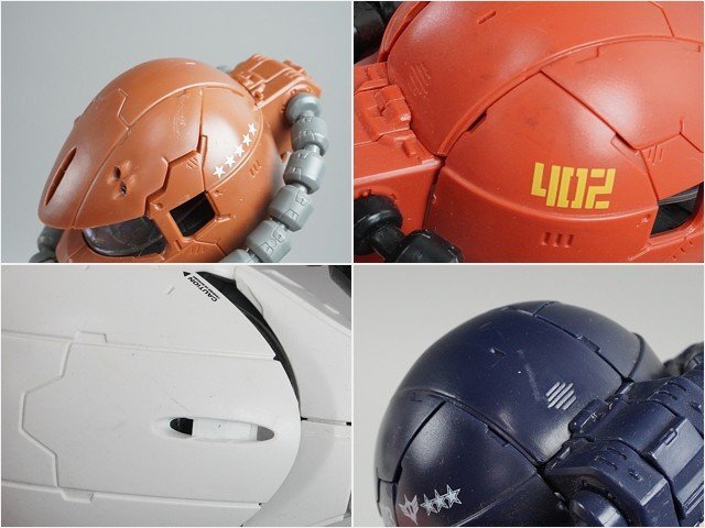 ★ ZAKU HEAD ザクヘッド / DOM HEAD ドムヘッド などエクシードモデルシリーズ セット フィギュア ※ジャンク_画像3