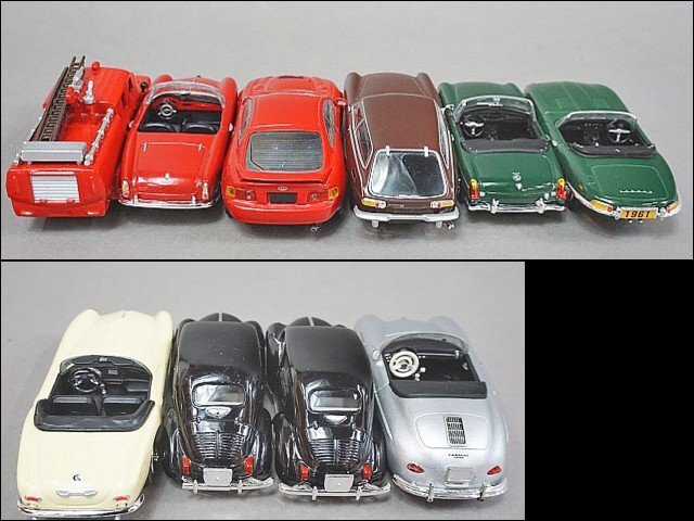 デルプラド 1/43 1961 ジャガー Eタイプ / ポルシェ356A / 1957 BMW 507 など10点セット ※ジャンク品・本体のみの画像6