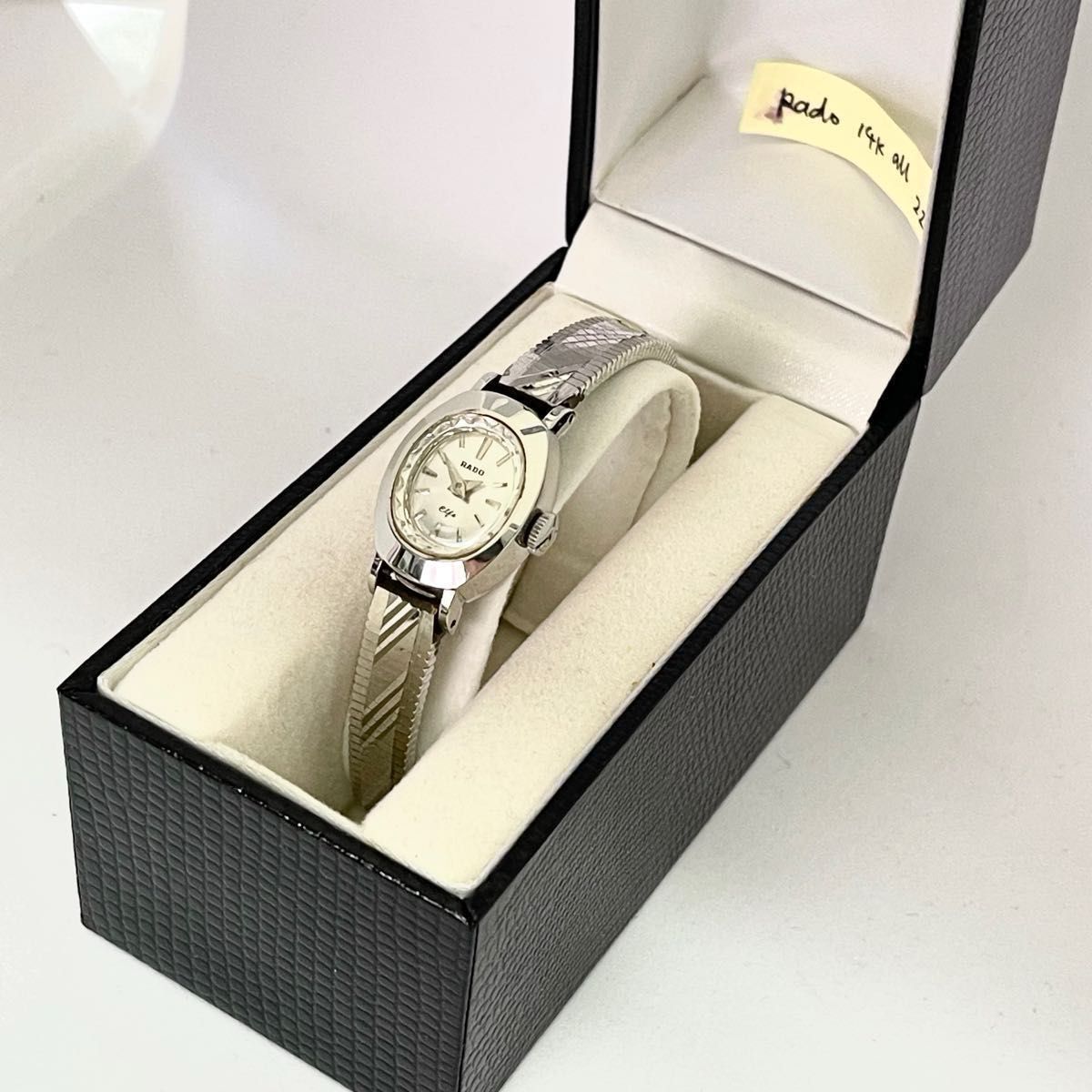 稼働 極美品 RADO elfe レディース 高級腕時計 手巻き 金無垢 稼働 極美品 RADO elfe レディース 高級腕時計 手巻き 金無垢