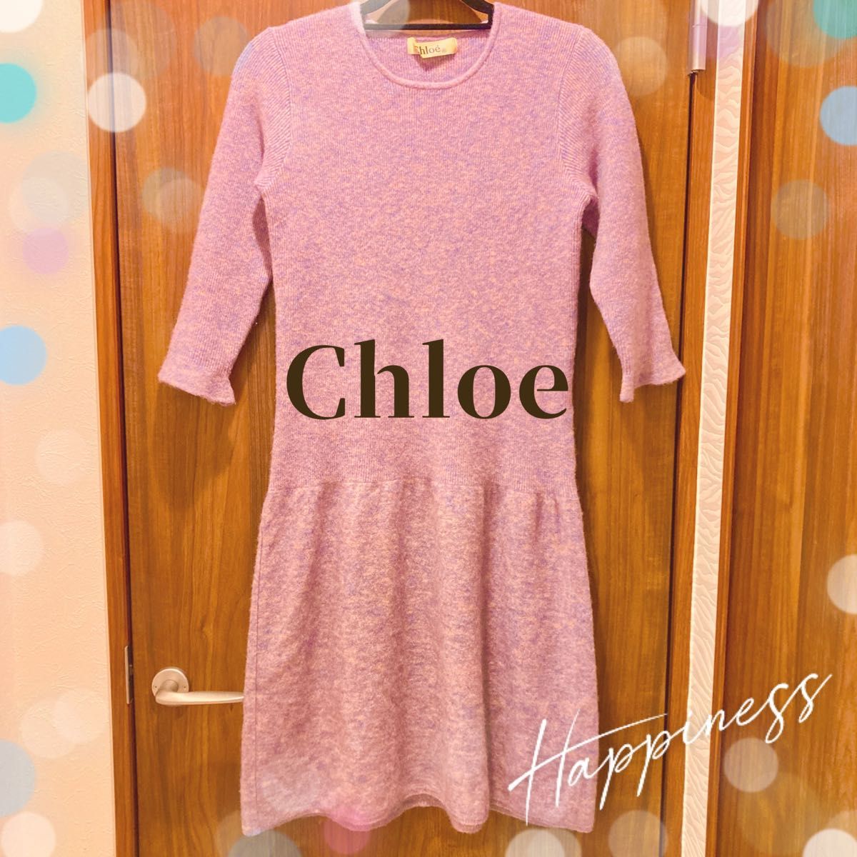 Chloeニットワンピース