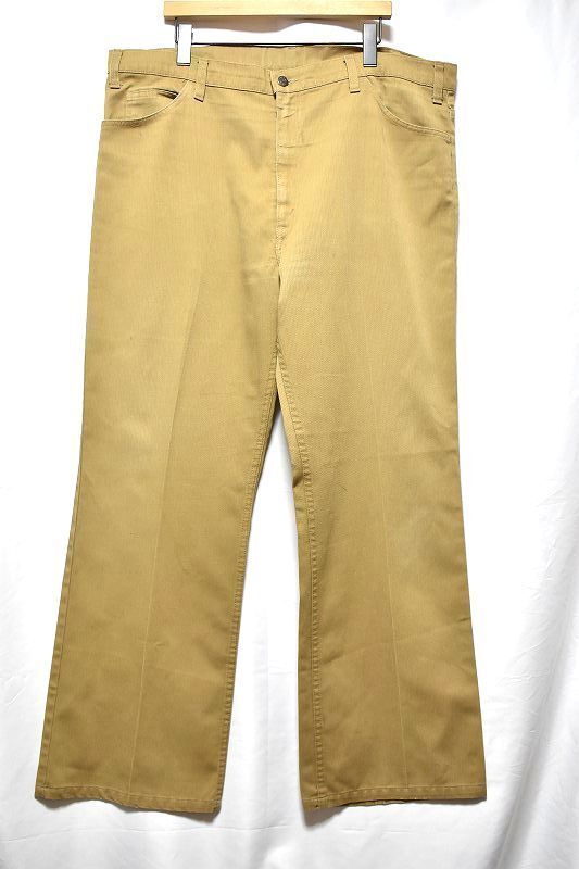 ＠美品 70's MADE IN USA Levi's517 スタプレ STA-PREST ブーツカットd901 米国製 ウエスタン ビックサイズ W42 TALON42