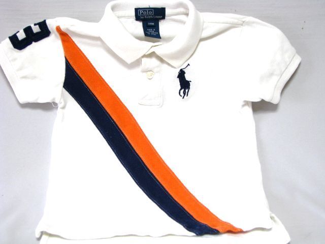 @ラルフローレン Ralph Lauren ベイビー 半袖ポロシャツRB482 アメリカ古着 ポニー 日本サイズ18-24ヶ月_画像1