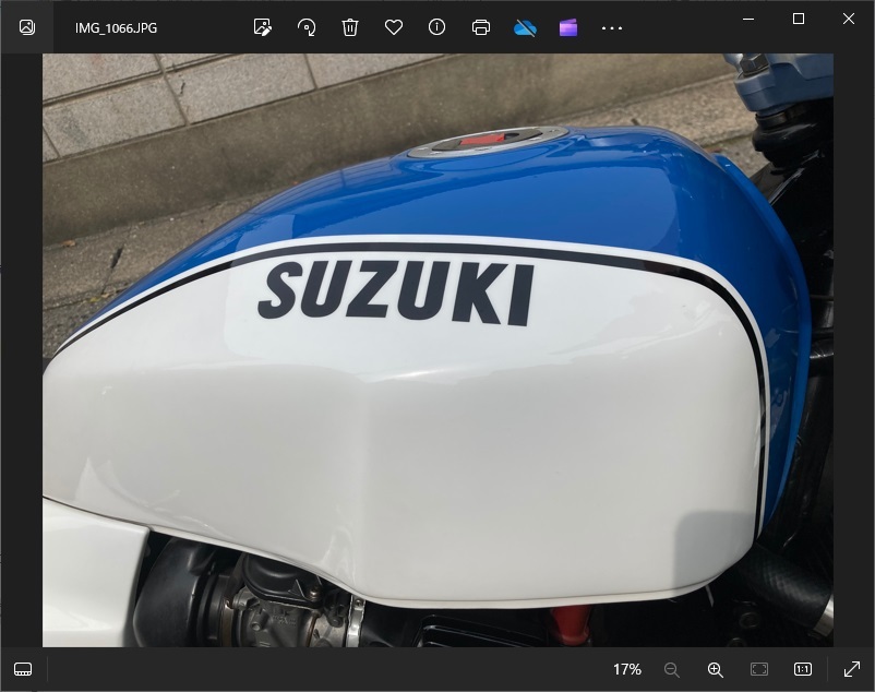 SUZUKI GSX400 書類有 インパルス DOHCの画像6