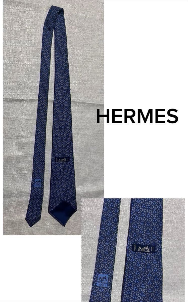 値下げしました！ネクタイ GUCCI  CHANEL  HERMES  ブラックブルー系 6本セット¥16,500→￥12,500
