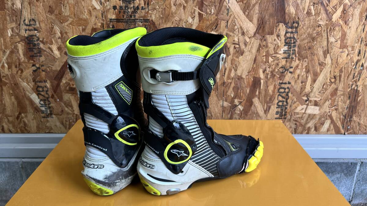 alpinestars アルパインスターズ レーシングブーツ SMX Plus EU44 JP28.5 中古_画像3