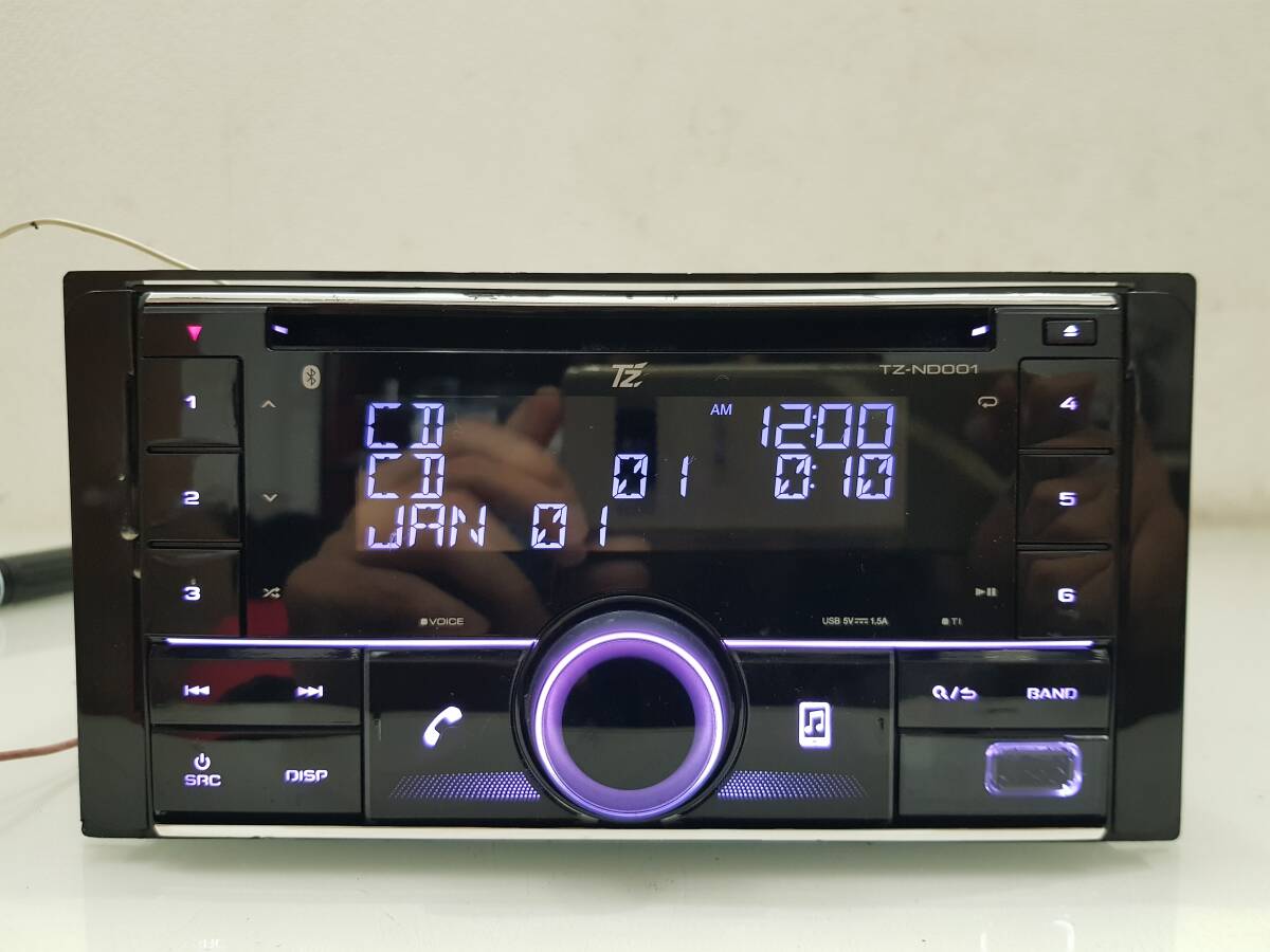  KENWOOD ケンウッド オーディオ Bluetooth TZ-ND001 [B37]_画像3