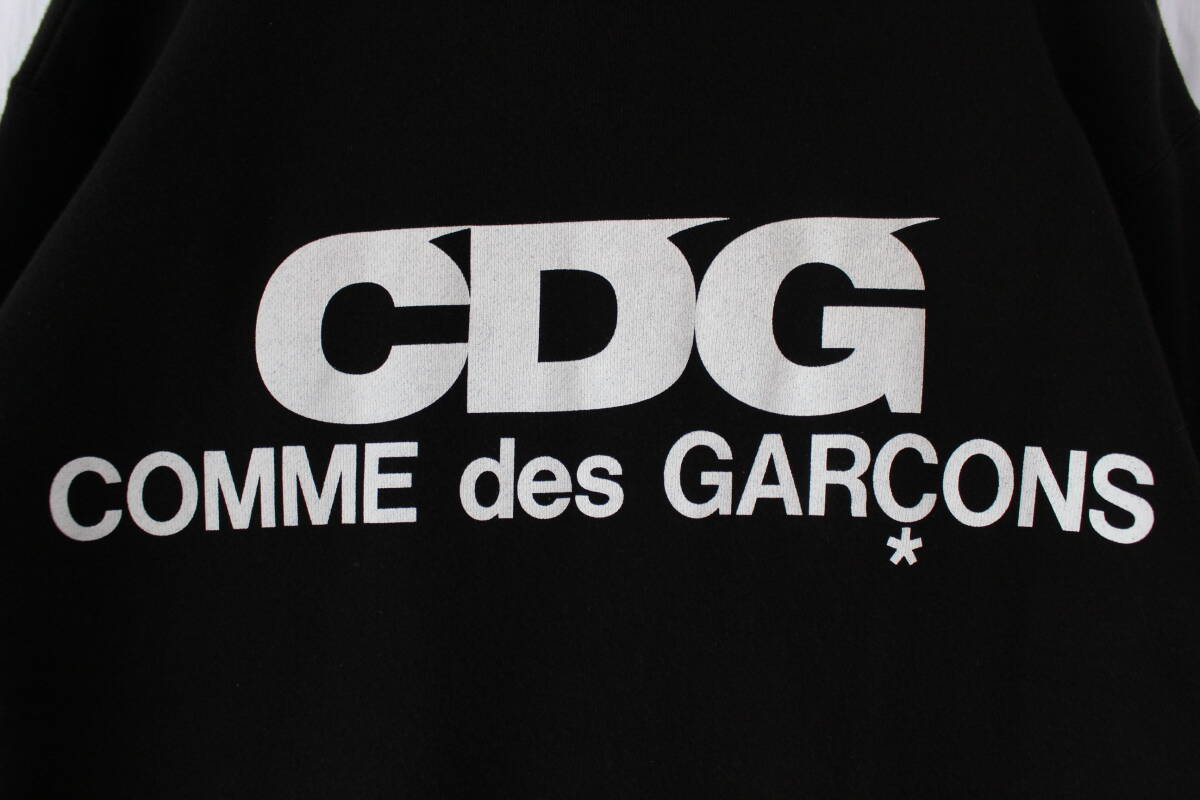 GOOD DESIGN SHOP COMME des GARCONS/コムデギャルソン/CDG/ロゴ入スウェット/トレーナー/黒/サイズSの画像3