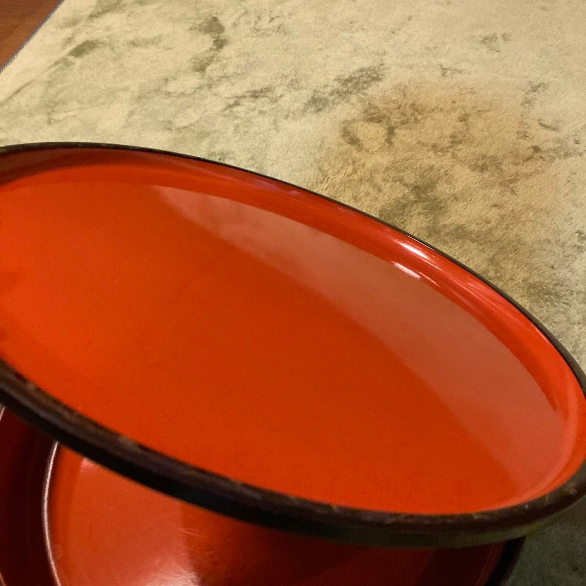 昭和レトロな寿司桶です 蓋付き　直径36.8cm 洗浄除菌済み