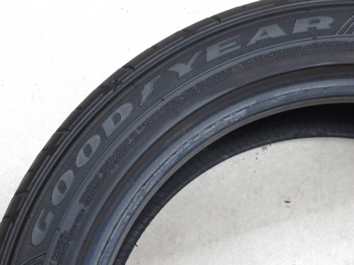 グッドイヤー イーグルLSエグゼ 215/50R17 2021年製 ラジアルタイヤのみ4本 プリウスα,リーフ,アテンザ,インプレッサ,レガシィ,レヴォーグ_画像2