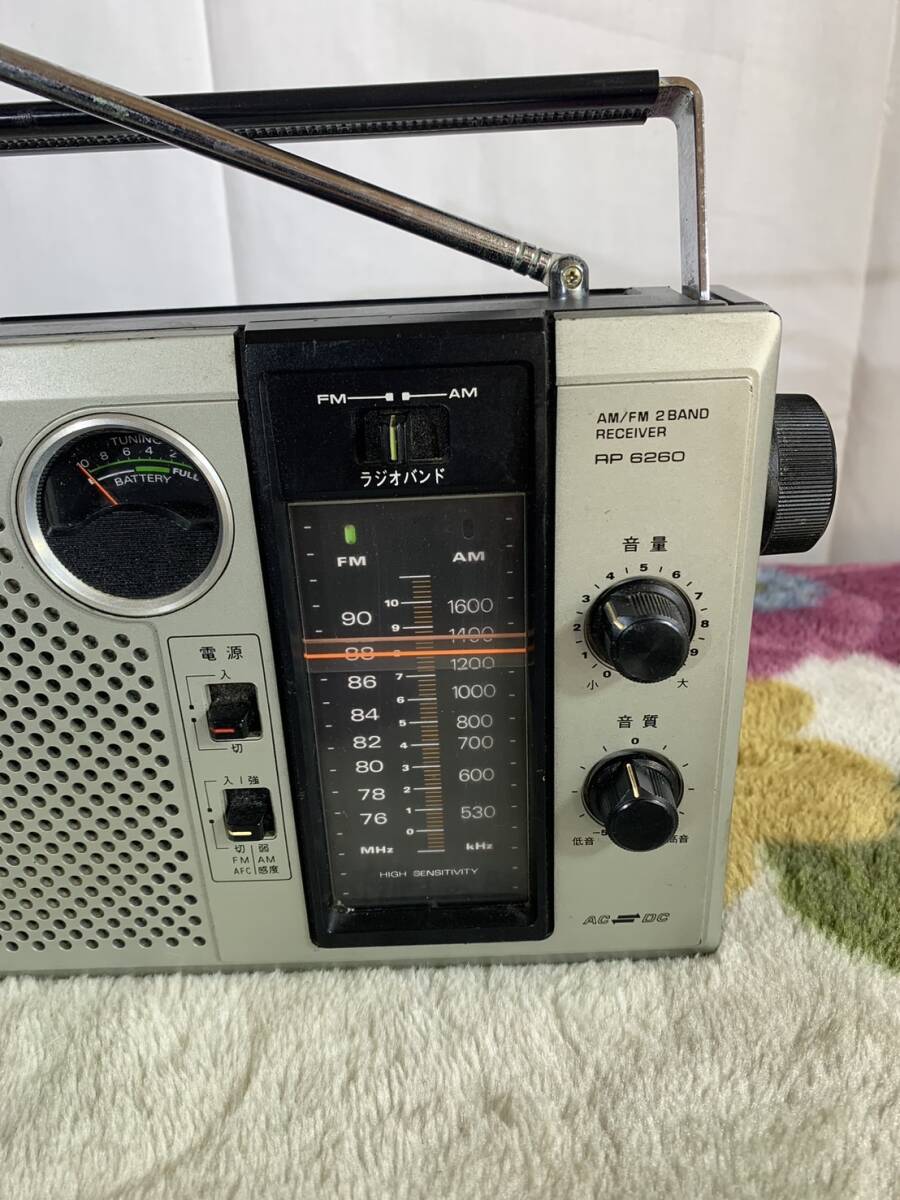 ★SANYO　RP６２６０　FM/AM/_画像2