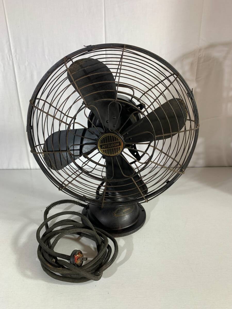 アンティーク 扇風機 鉄製 (不動) Yahoo!オークション - MITSUBISHI 三菱電機 アンティーク レトロ