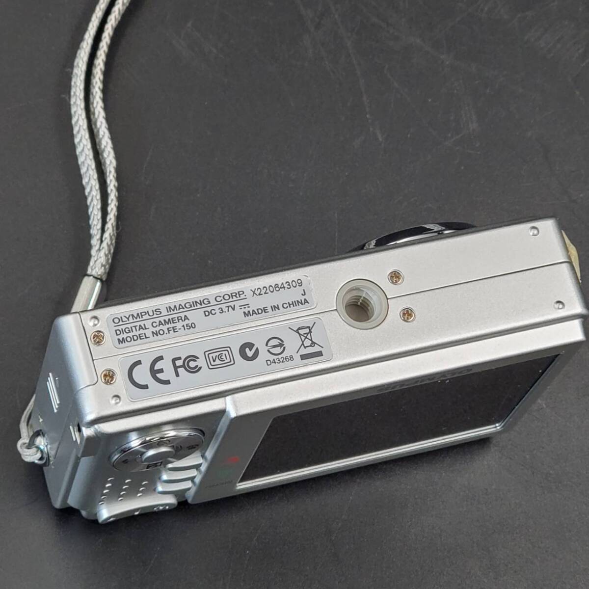 #25046 デジカメ OLYMPUS オリムパス FE-150 【動作未確認 / ケース付き】デジタルカメラ コンパクトデジタルカメラ _画像5