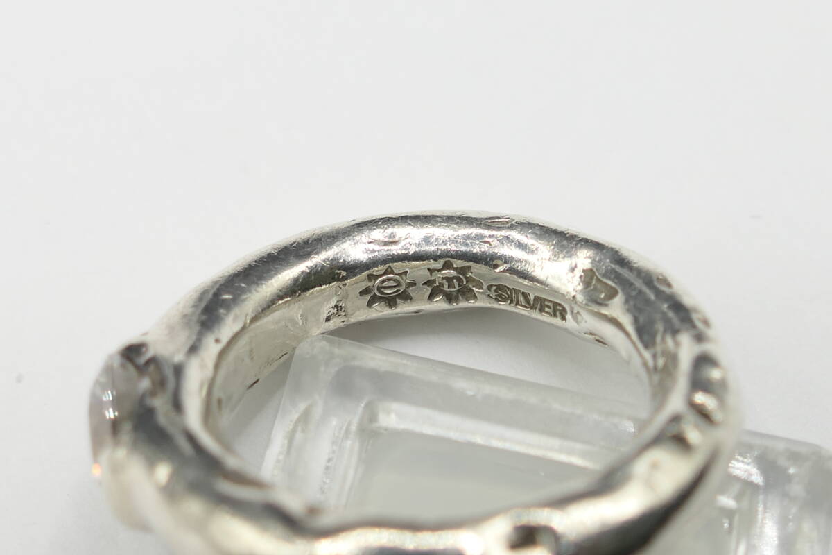 15 номер e.mi- M циркон кольцо кольцо прозрачный простой 