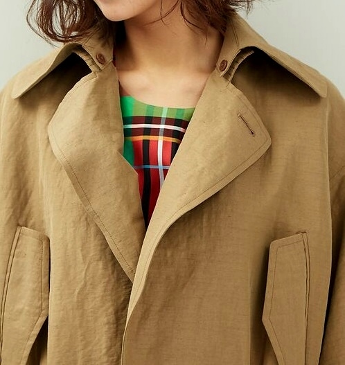  прекрасный товар обычная цена 20 десять тысяч дизайн Works linen пальто бежевый Brown to ключ 