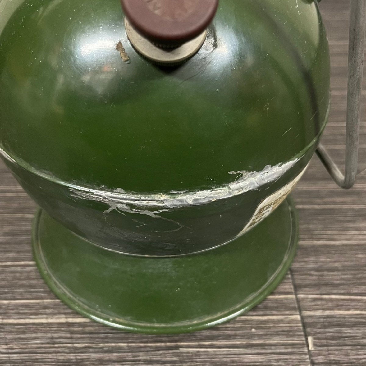 [ super rare!]no- bell industry corporation NOBELno- bell lamp domestic production lantern green height approximately 42cm diameter approximately 16cm camp 031106w/T3(100)