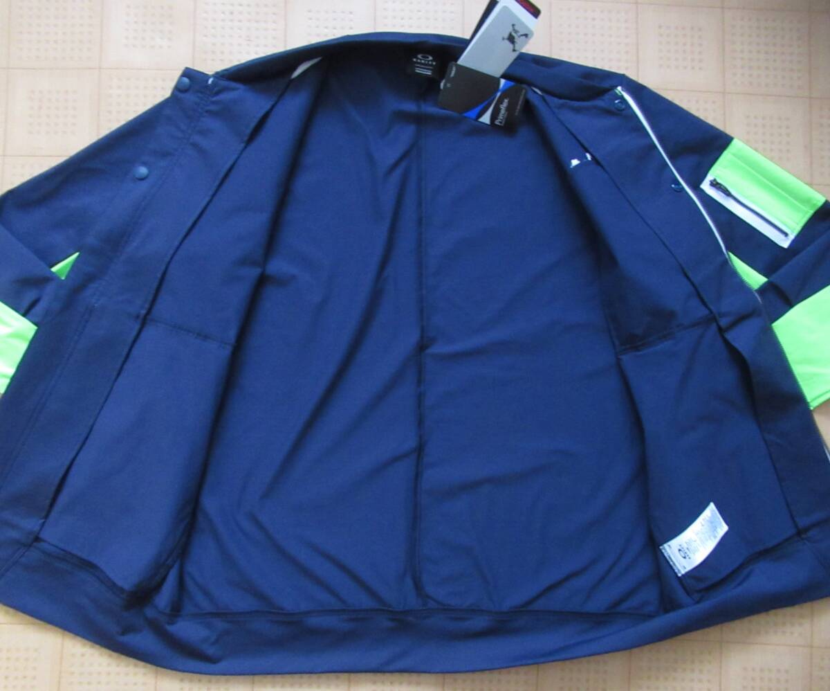  prompt decision new goods OAKLEY GOLF stretch jersey navy XL size Oacley Golf 