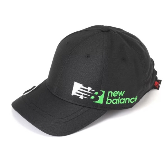 即決新品 New Balance GOLF マグネットマーカー付き キャップ ブラック フリーサイズ ニューバランス ゴルフ_画像1