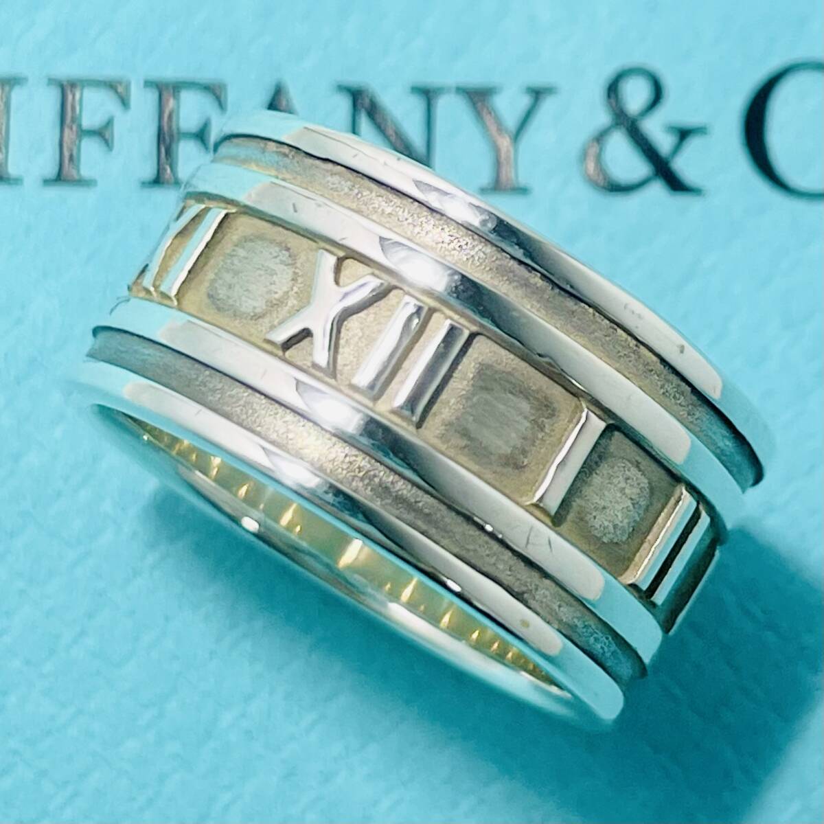 22号 ティファニー アトラスワイド リング シルバー TIFFANY&Co 22号 ティファニー アトラスワイド リング シルバー TIFFANY&Co