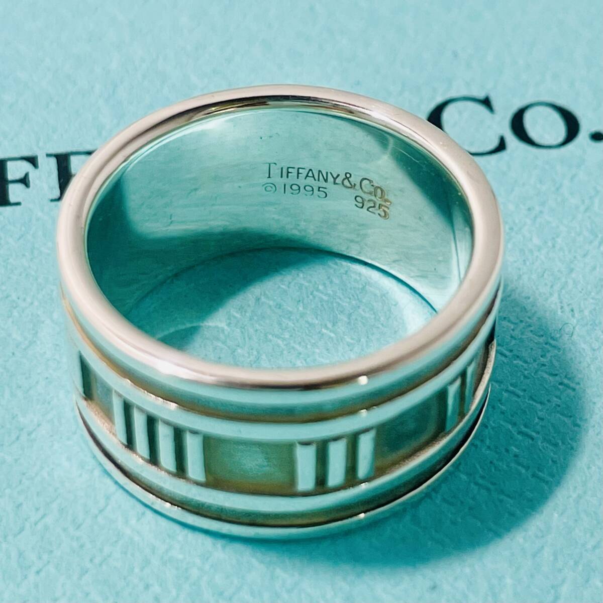 22号 ティファニー アトラスワイド リング シルバー TIFFANY&Co 22号 ティファニー アトラスワイド リング シルバー TIFFANY&Co