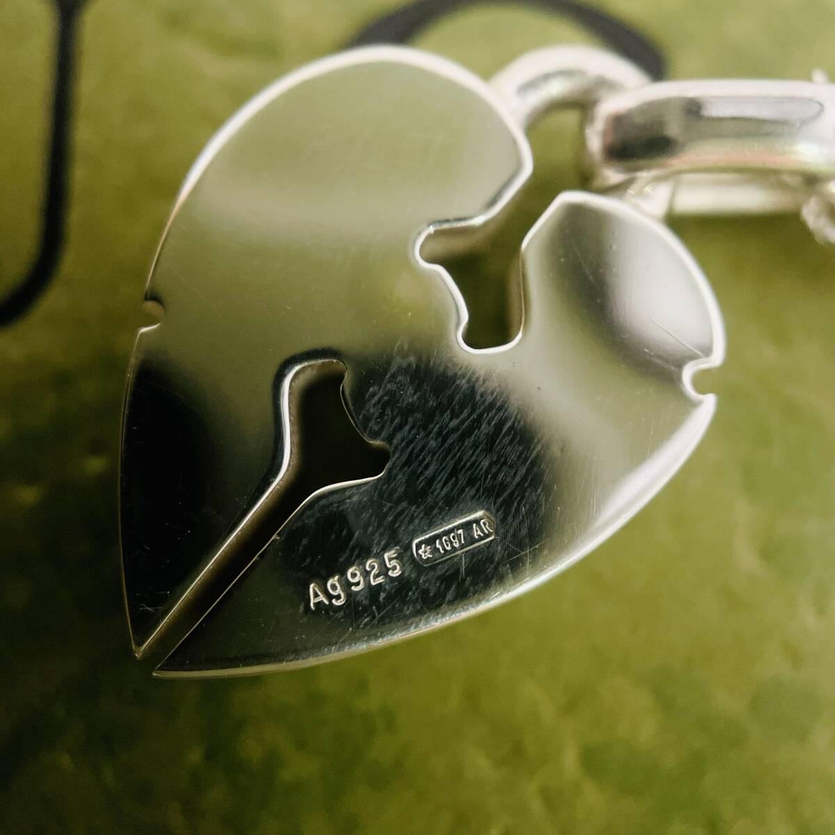  прекрасный товар Gucci Heart Infinity узел колье серебряный GUCCI*875