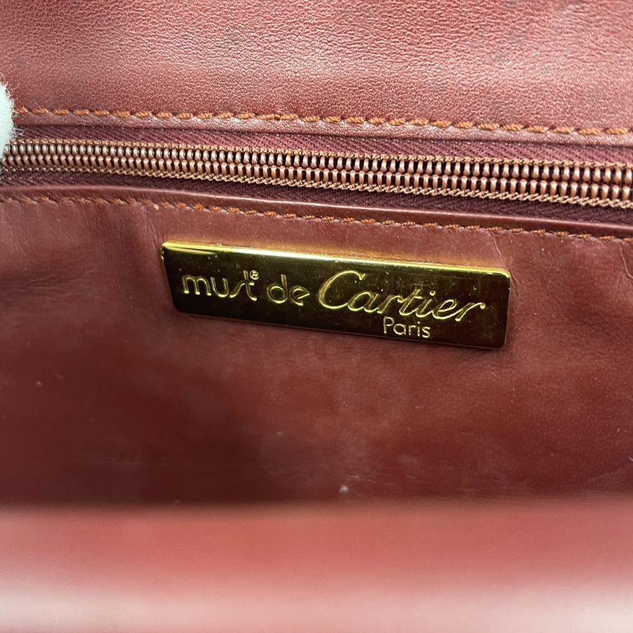 CARTIER カルティエ ボルドー ショルダーバッグ JT876_画像9