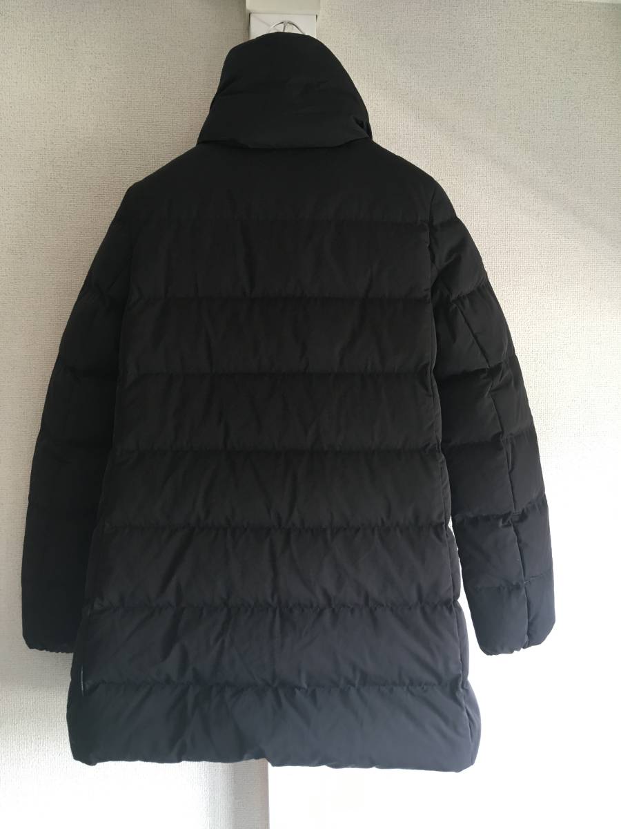 定価18万 新品 本物 モンクレール PETREA ダウン コート 0 Moncler ジャケット ブラック 黒 ダウン ロゴ ペトレア_画像2