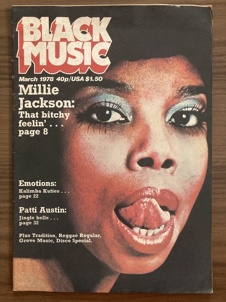 洋雑誌 Black Music March 1978 ミリー・ジャクソン エモーションズ パティ・オースティン ほかの画像1