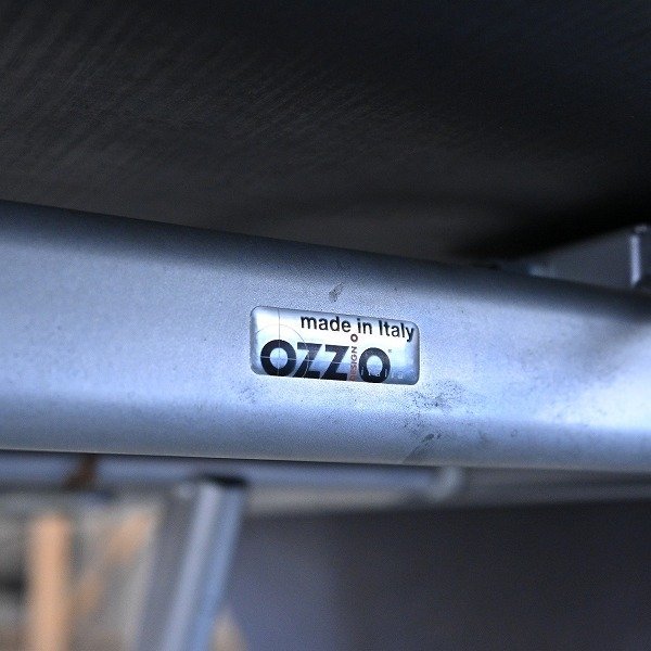 イタリア製 ozzio「BREVETTATO」「T-113 GLOBE」リフティングテーブル 拡張式 円卓 昇降 高さ調節 ダイニング リビング オッジオ 飾り台_画像3