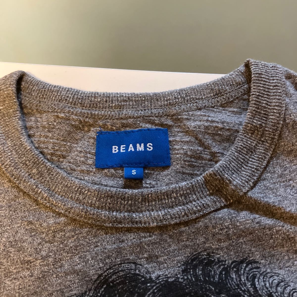 BEAMS ベートーヴェン ビックシルエット半袖Tシャツ 厚手 美品_画像3