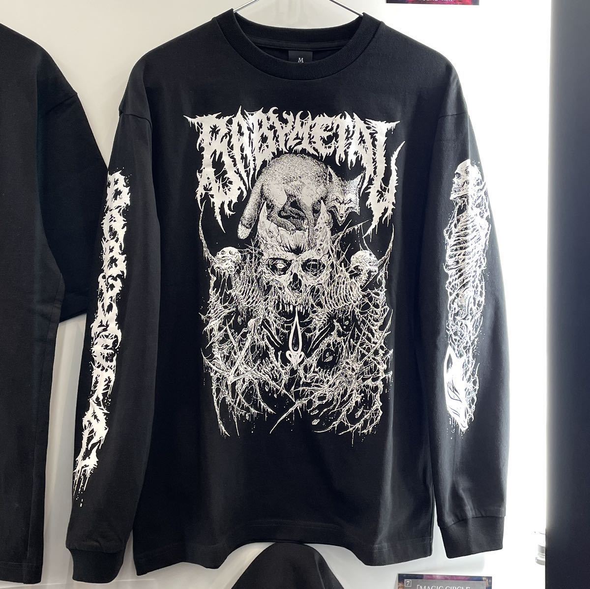 おまけ付き XXL 新品未開封品 BABYMETAL BRUTAL AWAKENING LONG SLEEVE TEE 長袖Tシャツ ロンT ベビーメタル MOMOMETAL生誕祭 LEGEND-MM_※参考画像です