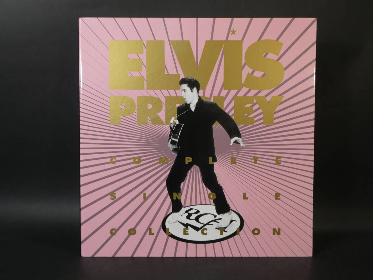  L vi s* Press Lee * Complete * одиночный * коллекция CD BOX 10 листов прекрасный товар 9 листов нераспечатанный Elvis Presley Complete Single Collection