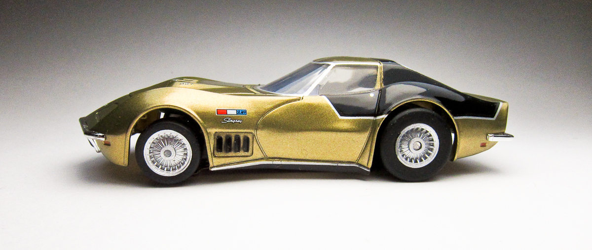 HOスロットカー 新品！AFX メガG＋ 1969 シェビー コルベット AstroVette リミテッドエディション ショートホイール TYCO コースでも走る！_画像2