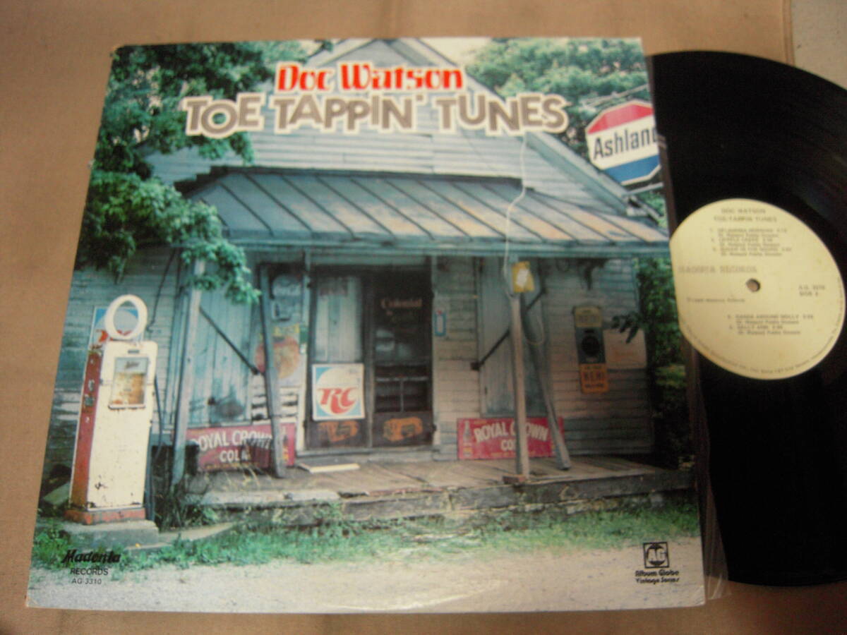 【ＵＳ盤ＬＰ】「Doc Waston/TOE TAPPIN' TUNES」Madonta_画像1