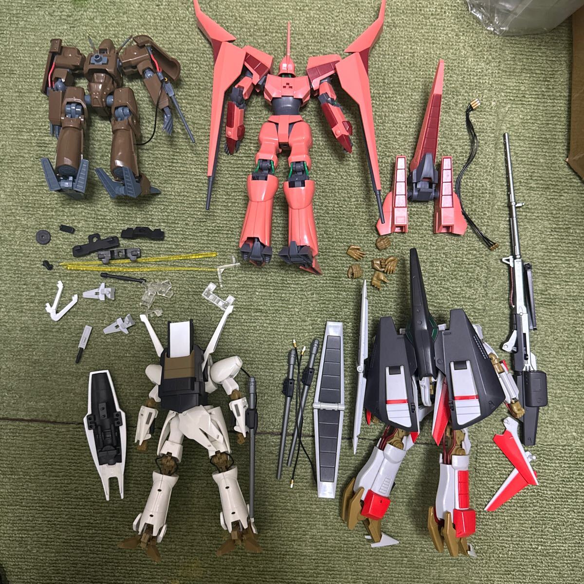 ROBOT魂 ＜SIDE HM＞　ヌーベルディザート ＆ グライア & エルガイムMkⅠ & エルガイムMkⅡ 箱無現状品4個セット_画像2