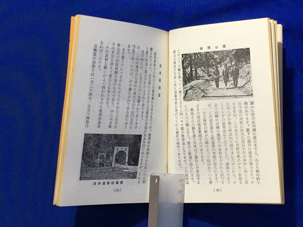 C769c●「信州鹿教湯温泉案内」 斎藤守 旅と信濃社 昭和46年5版 内村温泉郷/湯端通/共同浴場/温泉薬師堂/療養所/レトロ_画像6