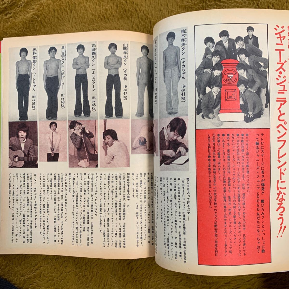 明星 1974/5★西城秀樹 山口百恵 桜田淳子 ジャニーズジュニア 水着モデルポスター浅田美代子 佐藤佑介 井上陽水 沢田研二 南沙織 他_画像4